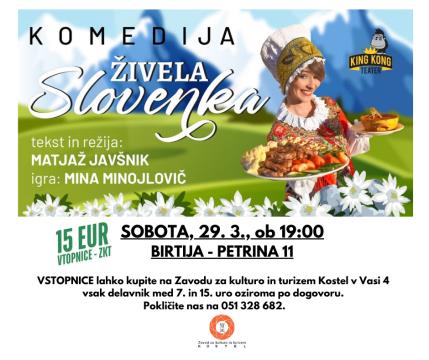 Živela, Slovenka - spletna